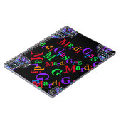 マルディグラ ノートブック (左側)