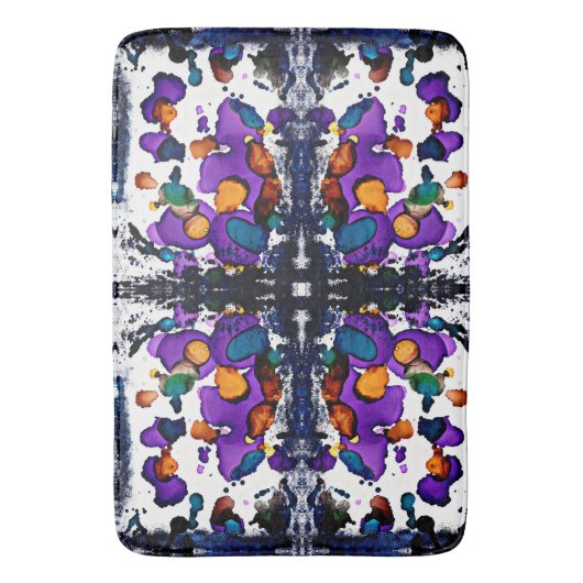 マルディグラ バスマット (正面縦)