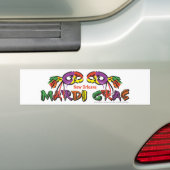 マルディグラ バンパーステッカー (車上)