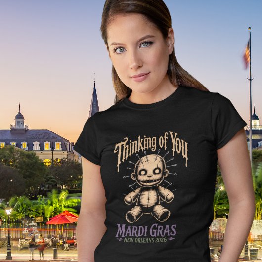 マルディグラ+ブードゥー+あなたを想って+Tee Tシャツ