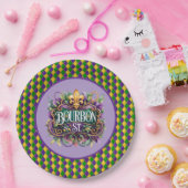 マルディグラ ペーパープレート (パーティー)