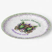 マルディグラ ペーパープレート (アングル)