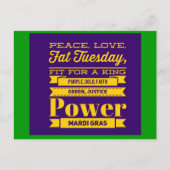 マルディグラ ポストカード (正面)