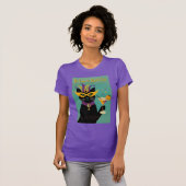 マルディグラ・マティーニのときだね、洗練された人々 Tシャツ (正面フル)