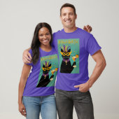 マルディグラ・マティーニのときだね、洗練された人々 Tシャツ (ユニセックス)