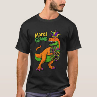 マルディグラ マルディグロウラー 恐竜 ニューオーリンズ ルイジアナ Tシャツ