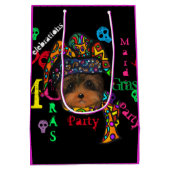 マルディグラ ミディアムペーパーバッグ (裏面)