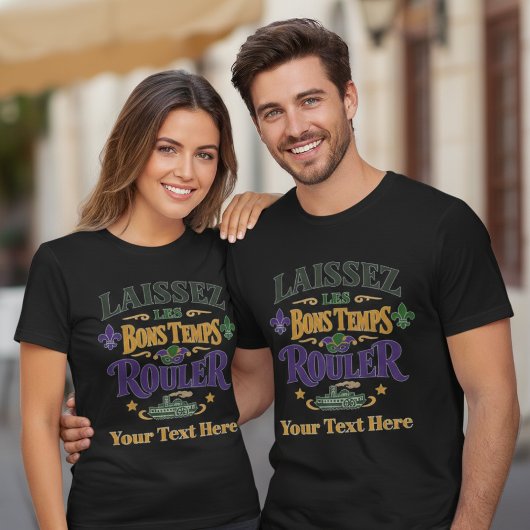 マルディグラ ラッセ・レ・ボン・トン・ルーレ 河川船 Tシャツ