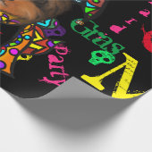 マルディグラ ラッピングペーパー (角)