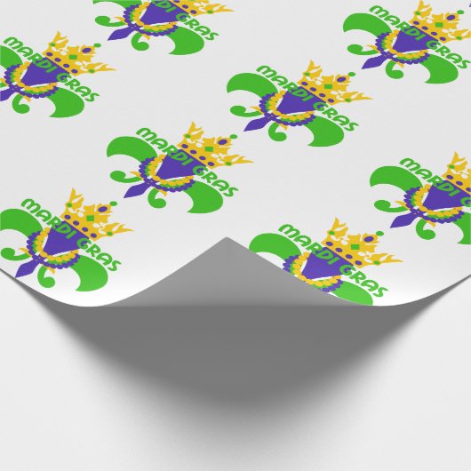 マルディグラ ラッピングペーパー (角)