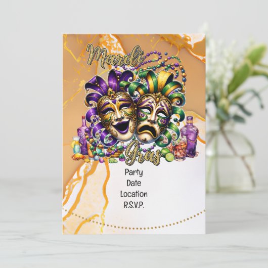 マルディグラ 招待状 (スタンド正面)