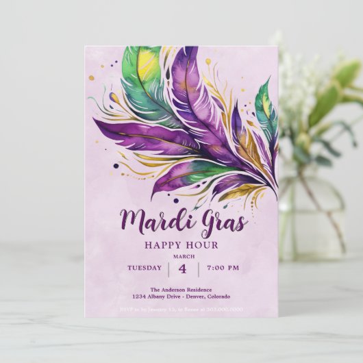 マルディグラ 招待状 (スタンド正面)