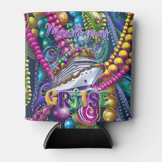 マルディグラ 缶クーラー (正面)