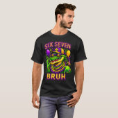マルディグラ 6 7 ブラザー マーディゲーター アリゲーター 6 7 Tシャツ (正面フル)
