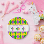 マルディグラ！Let the Good Times 転が紙プレート ペーパープレート (パーティー)