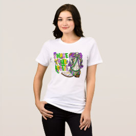 マルディグラTシャツ Shake Your Booty – カーニバルを楽しもう トライブレンドＴシャツ