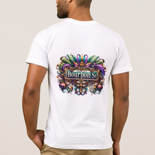 マルディグラTシャツ Tシャツ (裏面)