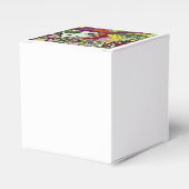 マルディサイケデリックグラスフェザーマスク フェイバーボックス (正面サイド)