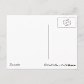 マルディサイケデリックグラスフェザーマスク ポストカード (裏面)