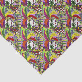 マルディサイケデリックグラスフェザーマスク 薄葉紙 (詳細)