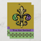 マルディフルーアデグラス 招待状 (正面/裏面)