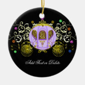 マルディ王室のグラスキャリッジ – SRF セラミックオーナメント (正面)