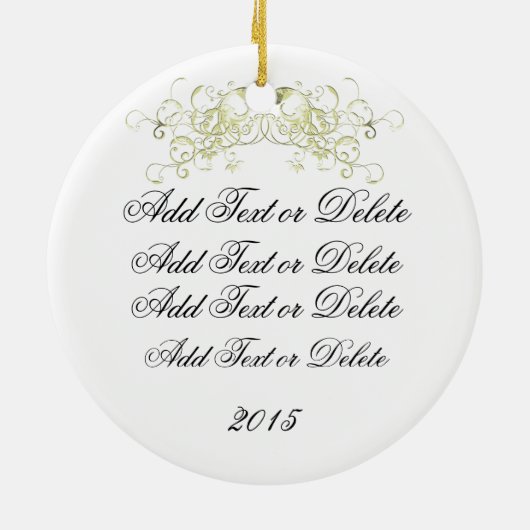 マルディ王室のグラスキャリッジ – SRF セラミックオーナメント (裏面)