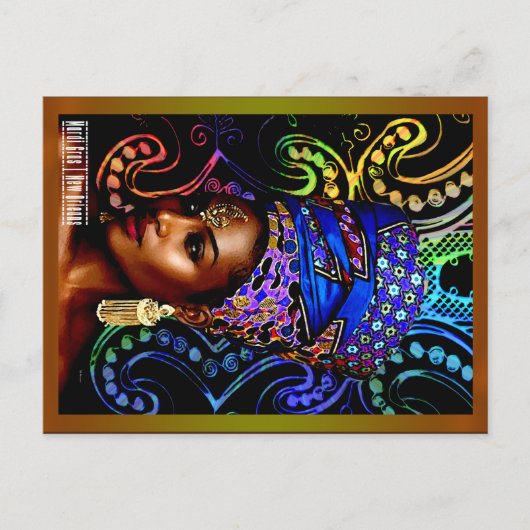 マルディ・グラス ポストカード (正面)