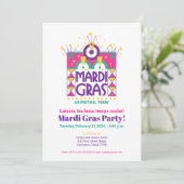 マルディ・グラ・アーチ、テキサス州ガルベストン 招待状 (スタンド正面)