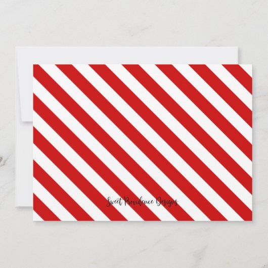 マルディ・グラ カキの招待状 招待状 (裏面)