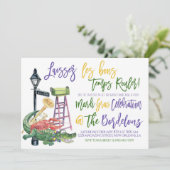 マルディ・グラ・パーティーの招待状 招待状 (スタンド正面)