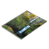 マルトナ滝，コロンビア峡谷の秋 ノートブック (左側)