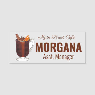 マルドレッドワインウィンタードリンクカフェレストラン 名札