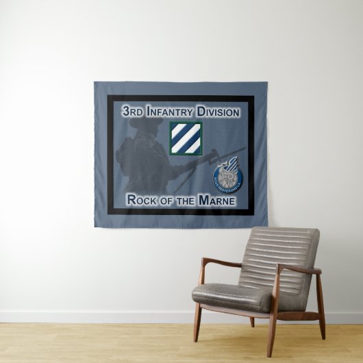 「マルヌの岩」第3歩兵師団 タペストリー (インサイチュ(横))
