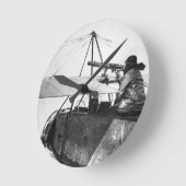 マルヌの戦いの間の航空機の射撃手、19 ラウンド壁時計 (傾斜)