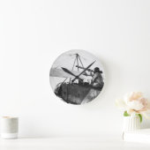 マルヌの戦いの間の航空機の射撃手、19 ラウンド壁時計 (ホーム)