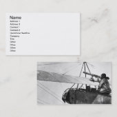 マルヌの戦いの間の航空機の射撃手、19 名刺 (正面/裏面)