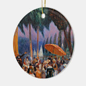 マルヌの日曜日、ウィリアム素晴らし・グラックスの芸術。 セラミックオーナメント (左)