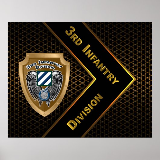 「マルネの岩」第3歩兵師団 ポスター (正面)