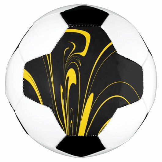 マルハナバチの色 サッカーボール (正面)