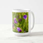 マルハナバチの花開く コーヒーマグカップ (正面右)