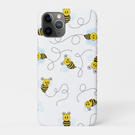 マルハナバチ 飛行 黄色 黒 マルハナバチ Case-Mate iPhoneケース (裏)