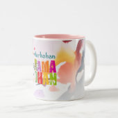 マルハバンヤラマダン2トーンコーヒーマグ ツートーンマグカップ (正面右)