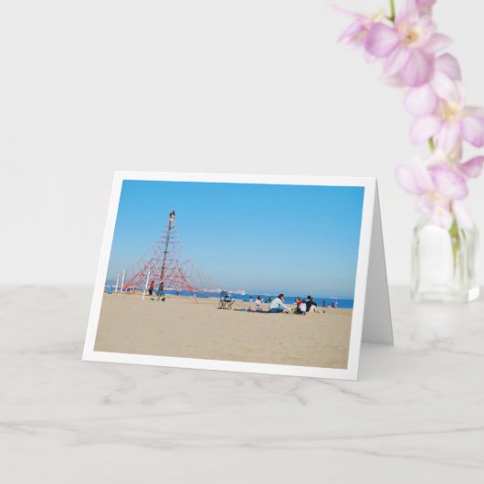 マルバロッサビーチ公園、スペイン・バレンシア カード (蘭)