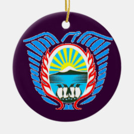 マルビナスアルゼンチンクリスマスオーナメント セラミックオーナメント