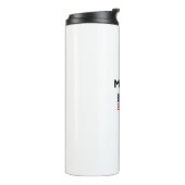 マルファテキサス州アメリカ国旗のライトカラー タンブラー (回転左)