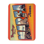 マルファテキサス州マグネット – ヴィンテージトラベル マグネット (縦)