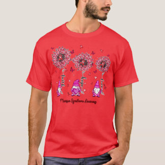 マルファン症候群認識度格言信仰希望サンフロー Tシャツ