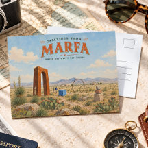 マルファ テキサス ビンテージ デザート アート お土産 記念品
