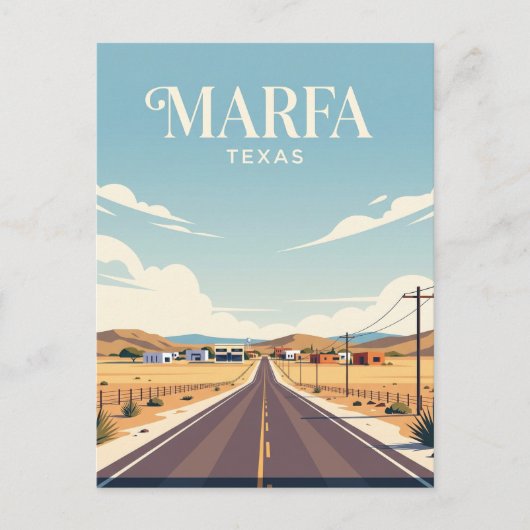 マルファ USA ポストカード (正面)